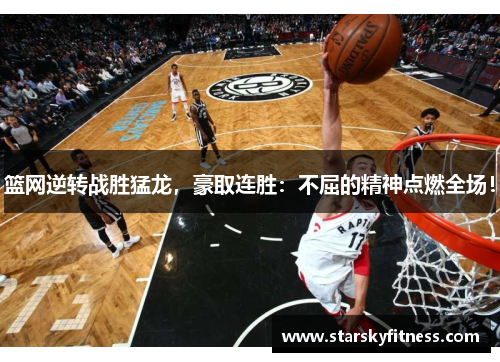 篮网逆转战胜猛龙，豪取连胜：不屈的精神点燃全场！